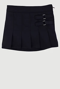 French Toast Girls 4-6x Two Tab Scooter Skirt, Blue, Size 6X