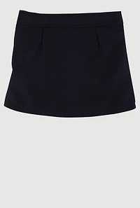 French Toast Girls 4-6x Two Tab Scooter Skirt, Blue, Size 6X