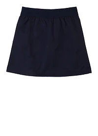 French Toast Girls 4-6x Bow Front Scooter Skirt, Blue, Size 4