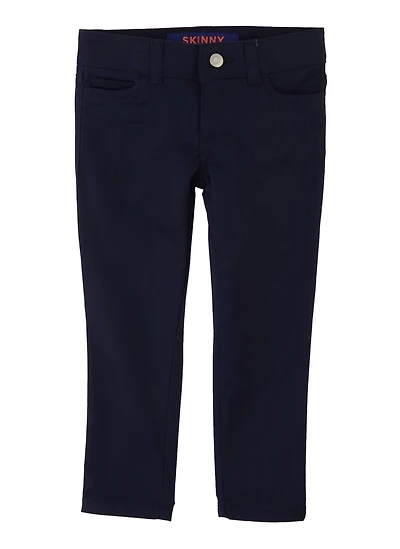 French Toast Girls 4-6x Skinny Leg Pants, Blue,