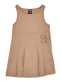 French Toast Girls 4-6x Double Buckle Jumper, Beige, Size 4