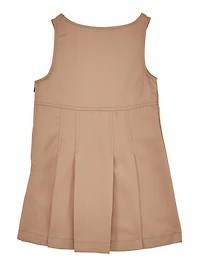 French Toast Girls 4-6x Double Buckle Jumper, Beige, Size 4