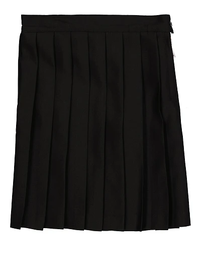 French Toast Girls 7-16 Pleated Skirt, Black, Size 7