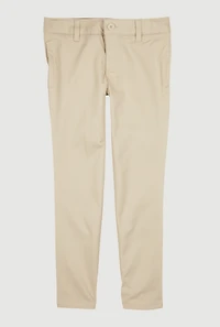 French Toast Girls 7-14 Skinny Leg Stretch Pants, Khaki, Size 8