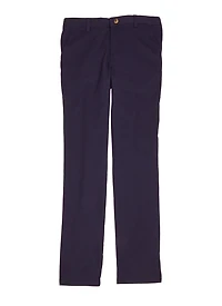 French Toast Girls 16-20 Adjustable Waist Straight Leg Pants, Blue,