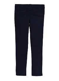 French Toast Girls 16-20 Uniform Skinny Pants, Blue, Size 20