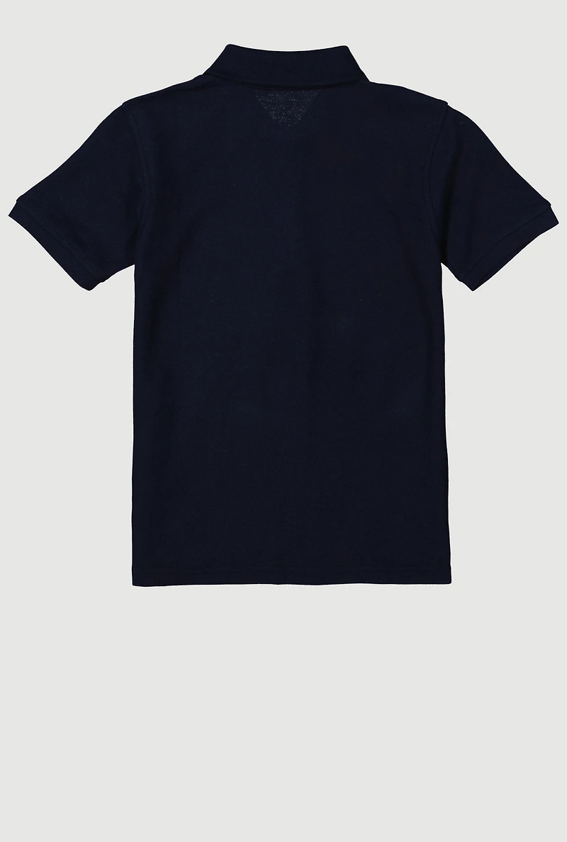 French Toast Boys 4-7 Pique Polo