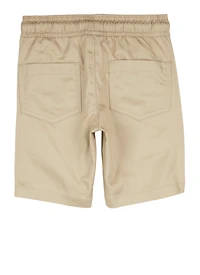 French Toast Boys 4-7 Drawstring Pull On Shorts, Khaki, Size 6