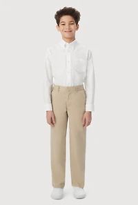 French Toast Boys 4-7 Relaxed Fit Chinos, Khaki, Size 7