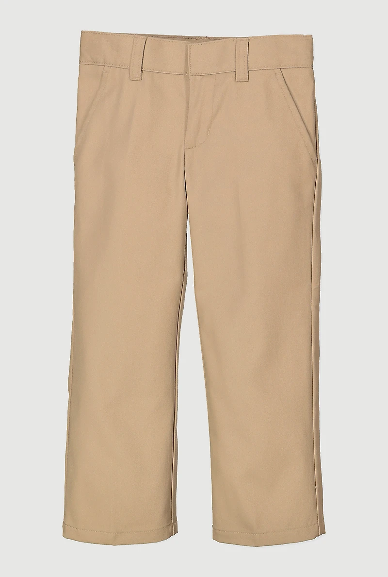 French Toast Boys 4-7 Relaxed Fit Chinos, Khaki,