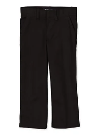 French Toast Boys 8-14 Relaxed Fit Chinos, Black, Size 10