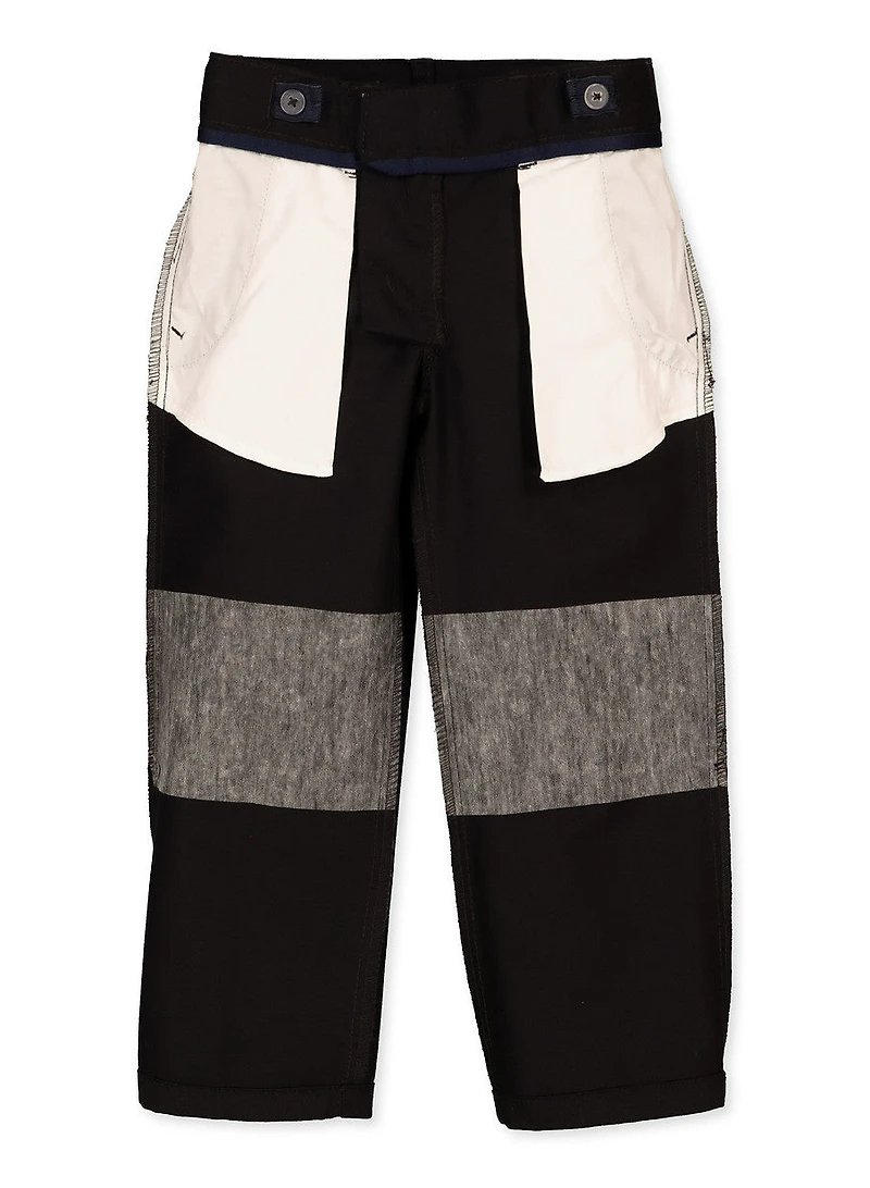 French Toast Boys 8-14 Relaxed Fit Chinos, Black, Size 10