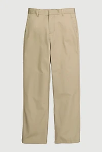 French Toast Boys 8-16 Relaxed Fit Twill Pants, Khaki, Size 10