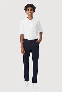 French Toast Boys 8-16 Solid Straight Fit Chino Pants