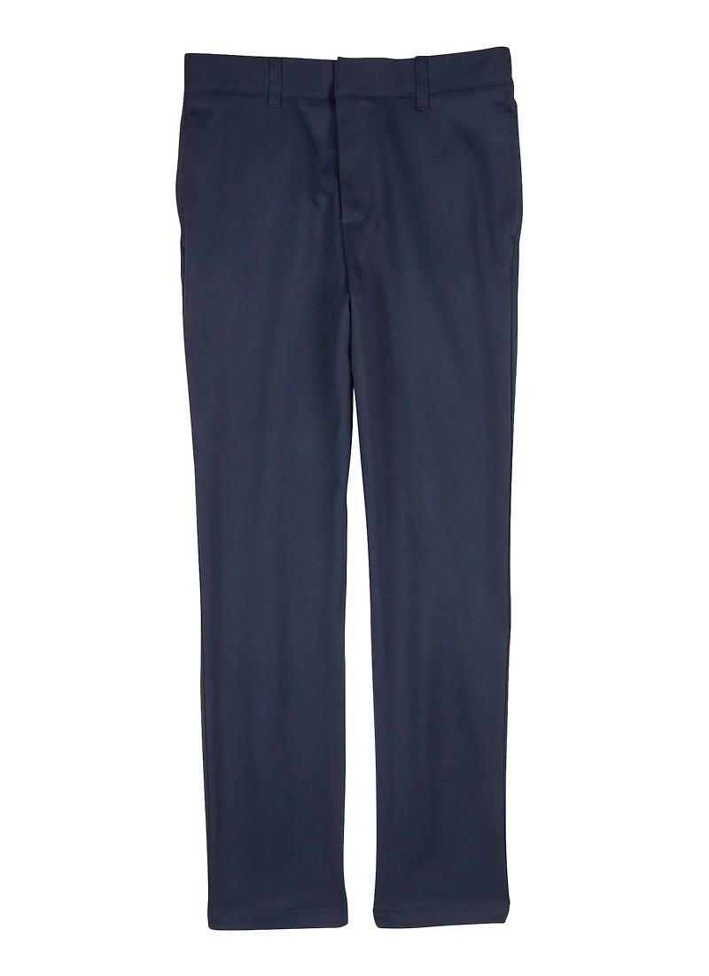 French Toast Boys 8-14 Straight Leg Pants, Blue,