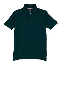 French Toast Boys 10-20 Husky Short Sleeve Polo Shirt, Green, Size 14-16H