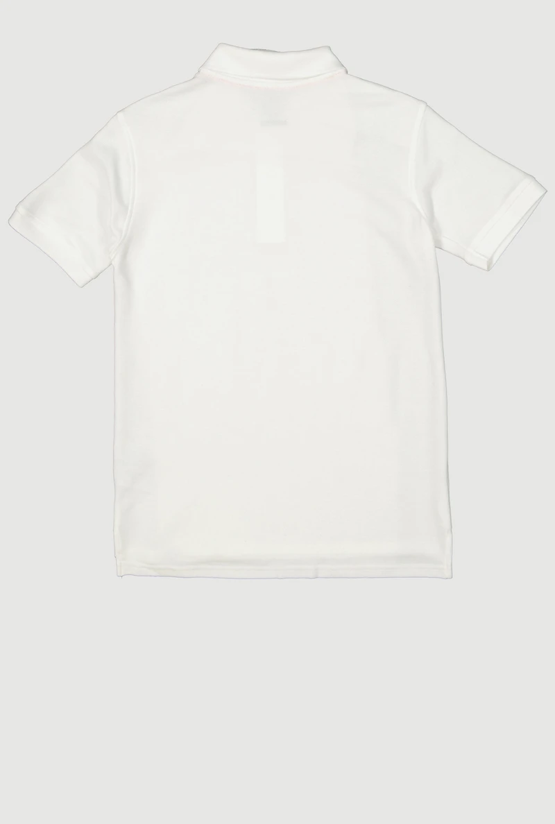 French Toast Boys 10-20 Husky Pique Polo