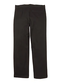 Boys 10-20 Husky Adjustable Waist Straight Leg Pants, Black, Size 16H
