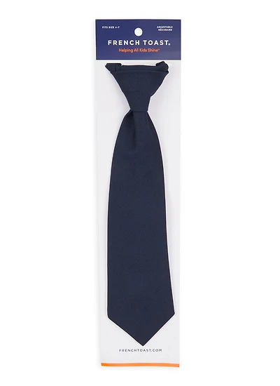 French Toast Boys 4-7 Velcro Strap Tie, Blue