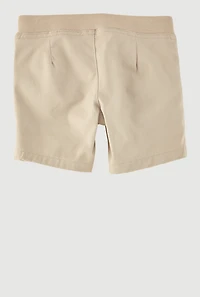 French Toast Girls 4-6x Solid Shorts, Khaki, Size 6X
