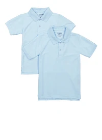 Boys 4-7 2 Pack Short Sleeve Polo Shirt
