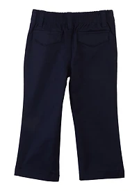 French Toast Girls 2T-4T Solid Straight Leg Pants, Blue,