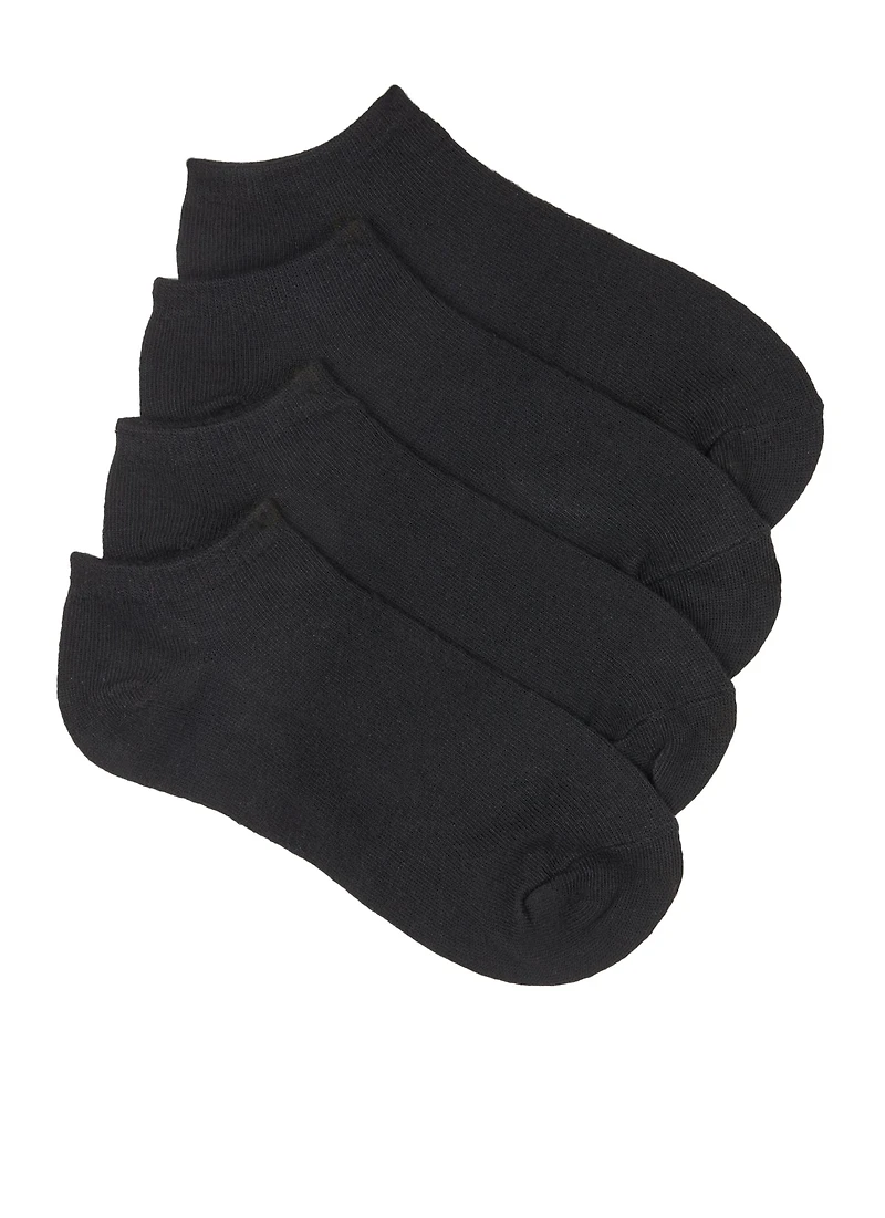 Basic Ankle Socks 4 Pack 9-11