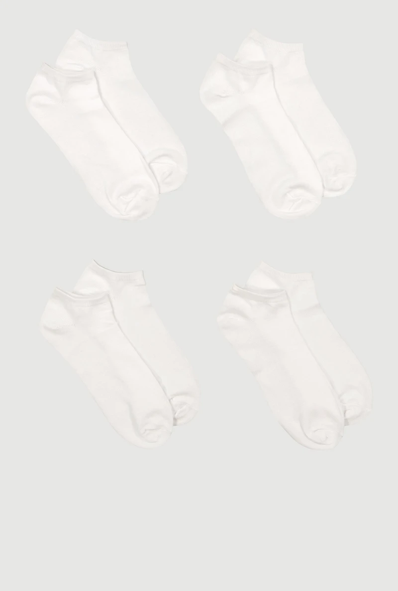 Low Cut Socks 4 Pack Size 6-12