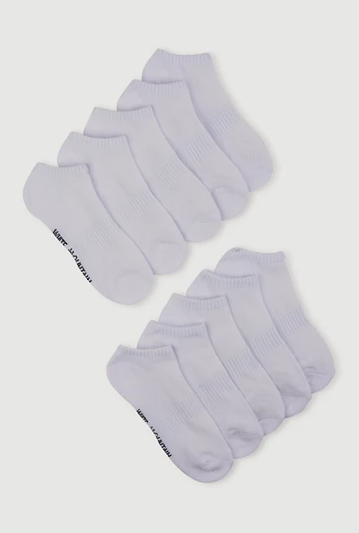 Low Cut Socks 10 Pack Size 4-10