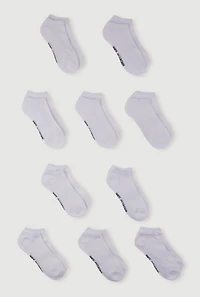 Low Cut Socks 10 Pack Size 4-10