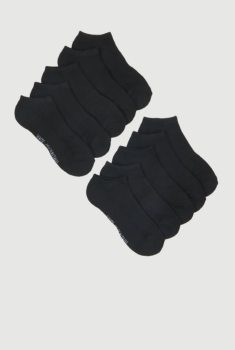 Performance Low Cut Socks 10 Pack Size 4-10