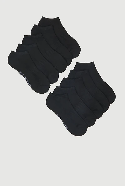 Performance Low Cut Socks 10 Pack Size 4-10