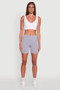 Basic Seamless Biker Shorts