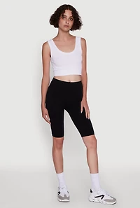 Seamless 9 Inch Biker Shorts