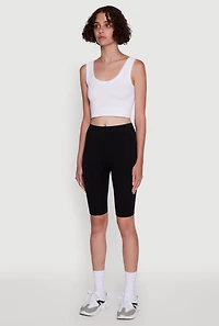 Seamless 9 Inch Biker Shorts