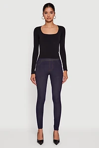 Fleece Lined High Waisted Jeggings