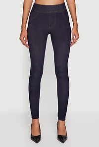 Fleece Lined High Waisted Jeggings