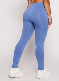 Decorative Stitch Seamless Leggings