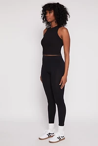Seamless Basic High Waist Leggings