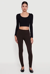 Marled High Waisted Leggings