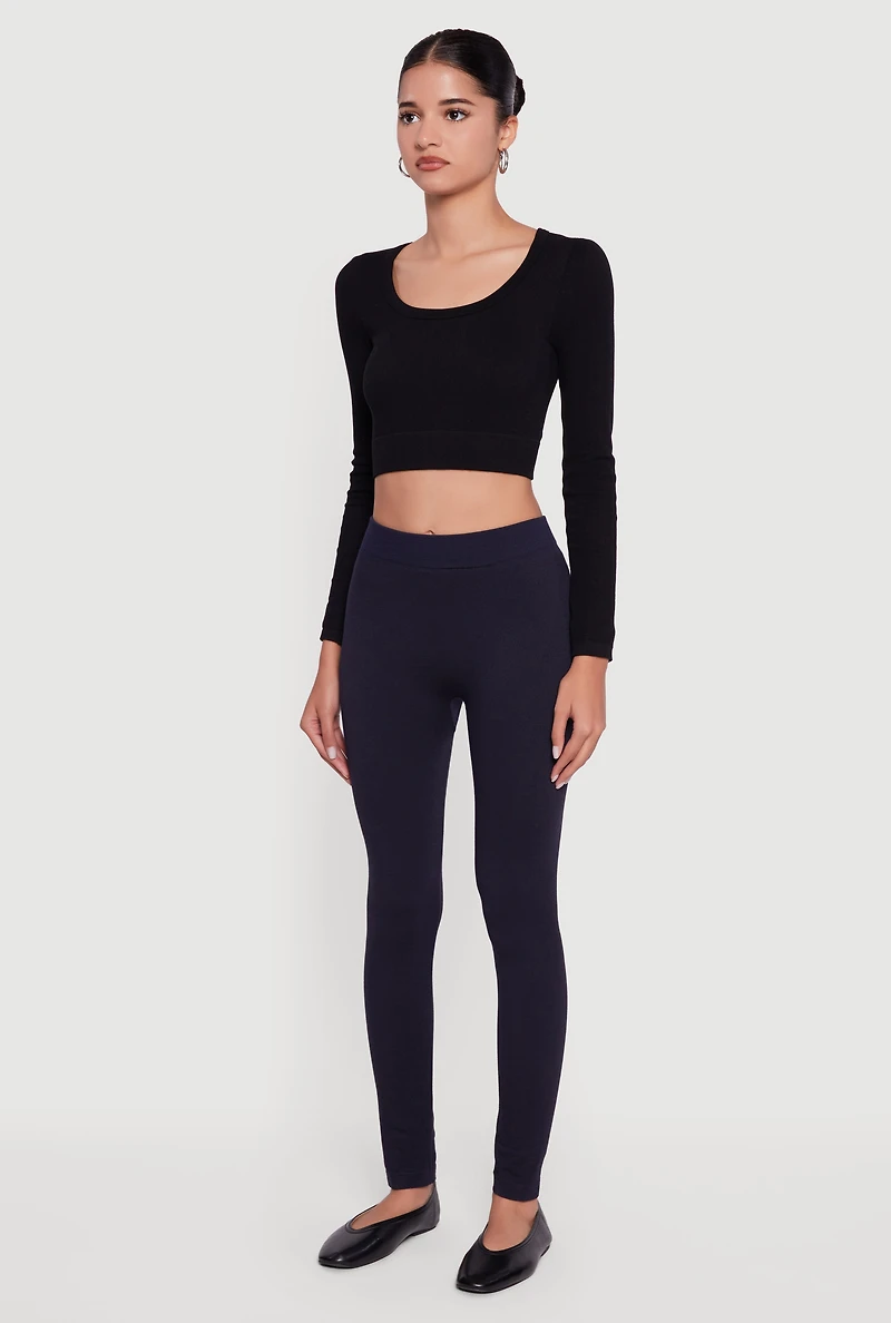 Marled High Waisted Leggings