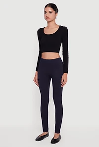 Marled High Waisted Leggings