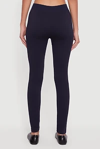 Womens Marled High Waisted Leggings, S-M