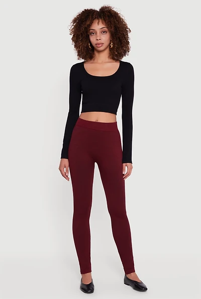 Marled High Waisted Leggings