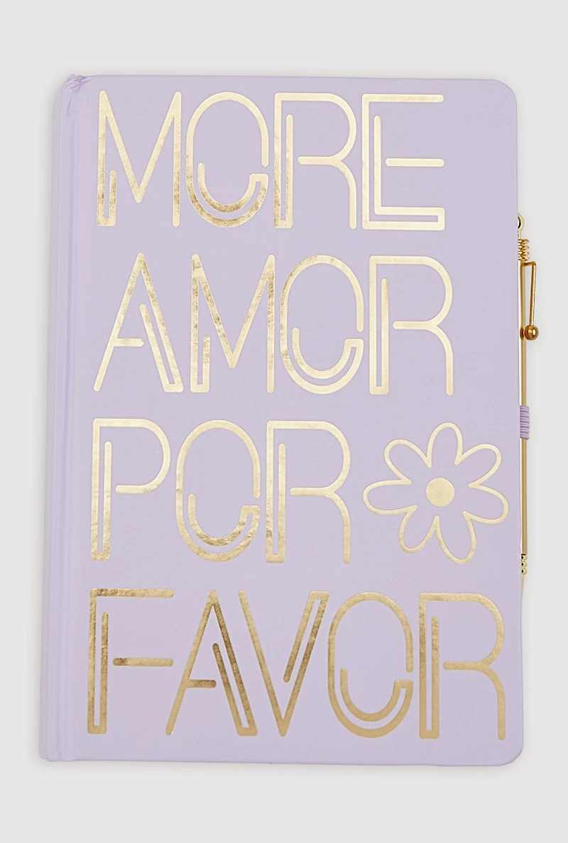 More Amor Por Favor Notebook