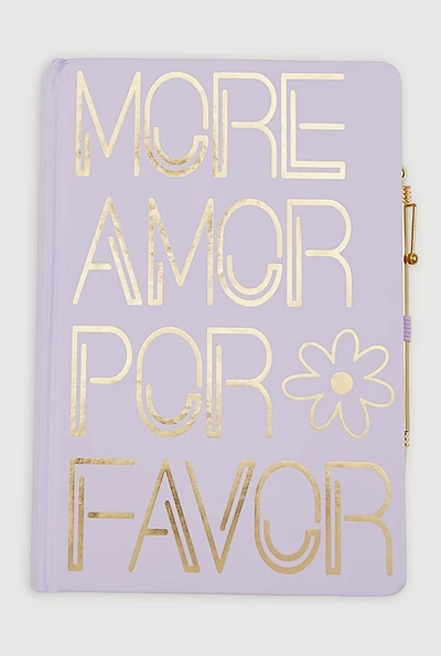 More Amor Por Favor Notebook