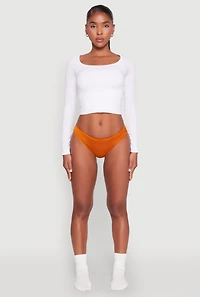 Womens Seamless Bikini Panty - Comfortable Lingerie Underwear,