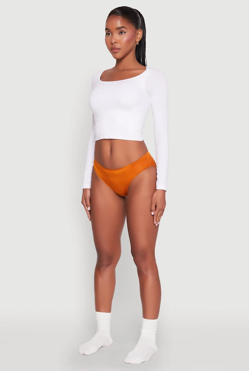 Womens Seamless Bikini Panty - Comfortable Lingerie Underwear,