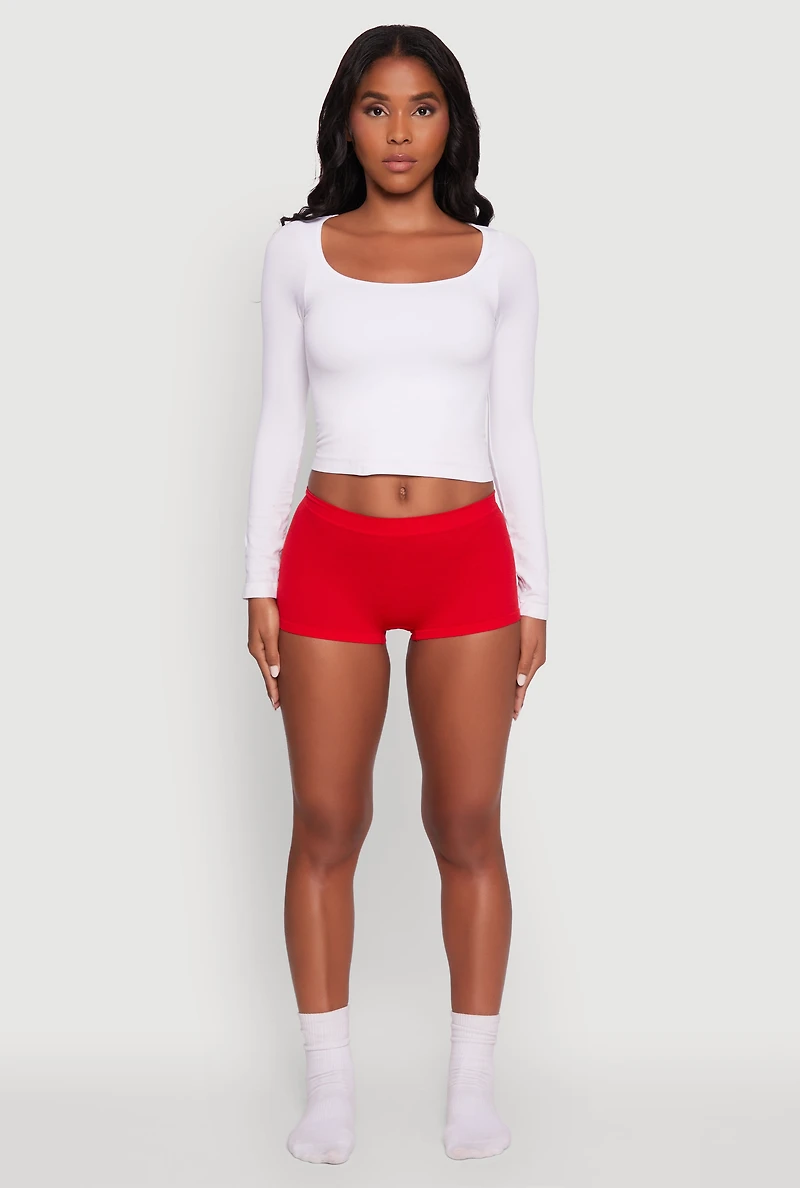 Cheeky Seamless Boyshort Panty