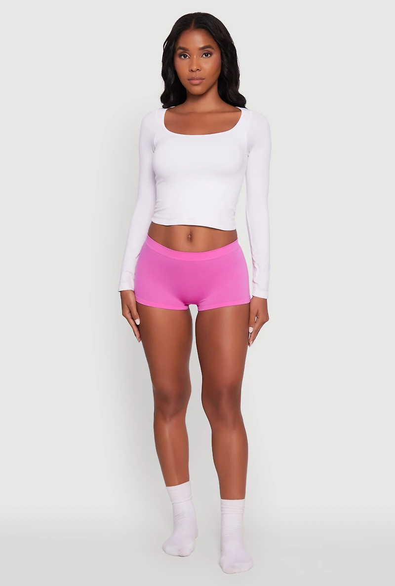 Cheeky Seamless Boyshort Panty